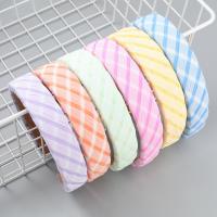 Hair Bands, Cloth, with Sponge, fashion jewelry & for woman 30mm 