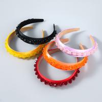 Hair Bands, Cloth, with Acrylic, fashion jewelry & for woman 29mm 