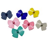 Perle acrylique, Noeud papillon, Placage, DIY, plus de couleurs à choisir Environ Vendu par sac