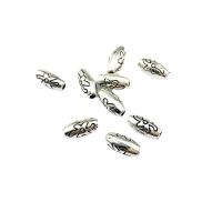 Brass Jewelry Beads, antique silver color plated, DIY 