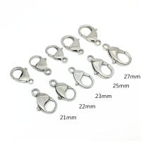 Stainless Steel Lobster Claw Clasp, 316 Stainless Steel, polished, DIY & Unisex original color 