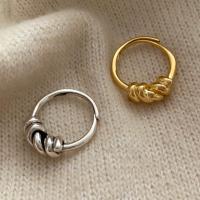 Стерлингового серебра кольцо, 925 пробы, Другое покрытие, регулируемый & Женский, Много цветов для выбора, размер:6-8, продается PC