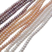 Perlas Redondas Freshwater, Perlas cultivadas de agua dulce, Bricolaje, más colores para la opción, longitud:36-37 cm, Vendido por Sarta