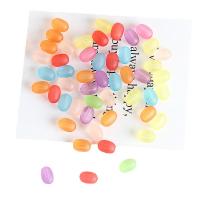 Frosted Acrylic Beads, DIY, mixed colors 