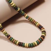 Rondelle Polymer Clay Beads, Abacus, DIY Approx 15 Inch, Approx 