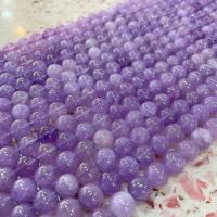 Natürliche Amethyst Perlen, rund, DIY, violett, Länge:ca. 38 cm, verkauft von Strang