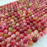 Natürlicher Turmalin Perlen, DIY, rot, Länge:ca. 38 cm, verkauft von Strang