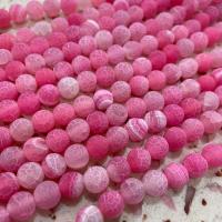 Perles agates effloresces naturelles , agate effleurant, DIY, rose Environ 38 cm, Vendu par brin