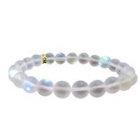 Sea Opal Bracelets, Labradorite, handmade, fashion jewelry & Unisex 8mm, Approx 