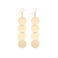 Zinc Alloy Drop Earring, plated, for woman 112mm 
