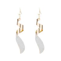 Zinc Alloy Drop Earring, plated, for woman 85mm 