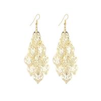 Zinc Alloy Drop Earring, plated, for woman 79.9mm 