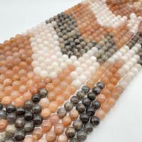 Mixed Gemstone Beads, Natural Stone, Round, DIY, mixed colors Approx 38 cm 