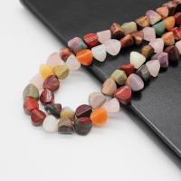 Perles de pierre gemme mixte, Pierre naturelle, Irrégulière, DIY, couleurs mélangées, 12mm Environ 38 cm Vendu par brin