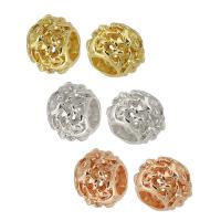 Zinc Alloy Large Hole Beads, Round, plated, DIY Approx 5mm 