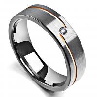 Нержавеющая сталь Rhinestone палец кольцо, Нержавеющая сталь 304, Другое покрытие, ювелирные изделия моды & Мужская & разный размер для выбора & инкрустированное микро стразы, Много цветов для выбора, продается PC