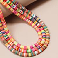 Polymer Clay Jewelry Beads, DIY, mixed colors Approx 15.75 Inch 