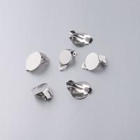 Stainless Steel Clip On Earring Finding, 304 Stainless Steel, machine polished, DIY & Unisex original color 