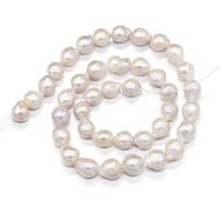 perles nucléées cultivées d'eau douce , perle d'eau douce cultivée, Naturel & DIY, blanc, 9-10mm cm, Vendu par brin