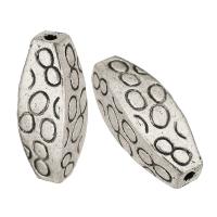 Bijoux de perles en alliage de Zinc , DIY & spirale & noircir, couleur originale Environ 2mm, Vendu par brin