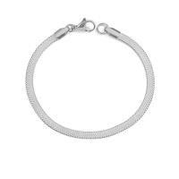 Titanium Steel Bracelet & Bangle, Round, plated, fashion jewelry  