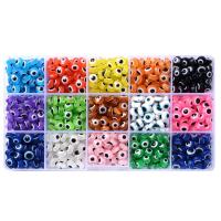 Böses Auge Harz Perlen, Unterschiedliche Anzahl von Perlen für die Wahl & DIY & Emaille, 175x99x22mm, verkauft von Box