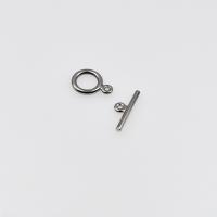 Stainless Steel Toggle Clasp, 304 Stainless Steel, silver color plated, 2 pieces, silver color, 13.5mm Approx 1.6mm 