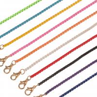 Collier de perles, Alliage, vernis au four, Réglable & pour femme, plus de couleurs à choisir Environ 17.7 pouce, Vendu par PC