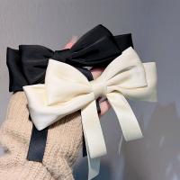 Cloth Bowkont Hair Clip, Bowknot, handmade, fashion jewelry & for woman 
