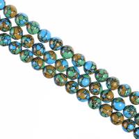 Cloisonne Stone Beads, DIY & imitation porcelain, mixed colors Approx 38 cm 