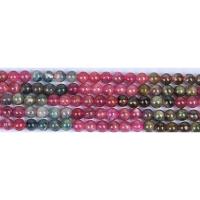 Natürlicher Turmalin Perlen, DIY, gemischte Farben, Länge:ca. 38 cm, verkauft von Strang