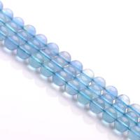 Fluorit Perlen, Blau+Fluorit, DIY, blau, Länge:ca. 38 cm, verkauft von Strang