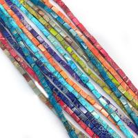 Впечатление Джаспер, Царский джаспер, Прямоугольная форма, DIY, Много цветов для выбора длина:Приблизительно 14.96 дюймовый, продается Strand