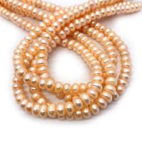 Button Cultured Freshwater Pearl Beads, polished, DIY Approx 14.96 Inch 