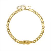 Collar de la joyería de titanio, Partículas de acero, con 3.15inch,1.97inch extender cadena, Recubrimiento iónico al vacío, diferentes estilos para la opción & para mujer, más colores para la opción, 8.5mm,12*40mm, longitud:aproximado 12.99 Inch, aproximado 6.69 Inch, Vendido por UD