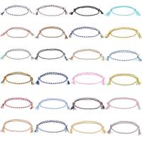 polyester et coton bracelet, Rond, fait à la main, Réglable & bijoux de mode & pour femme, plus de couleurs à choisir cm, Vendu par PC