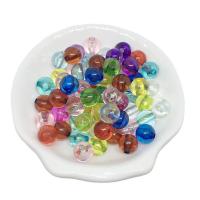 Transparent Acrylic Beads, Round, polished, DIY 8mm 
