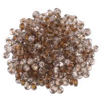 Acryl Alphabet Perlen, rund, plattiert, DIY, gemischte Farben, 4x7mm, 100PCs/Tasche, verkauft von Tasche