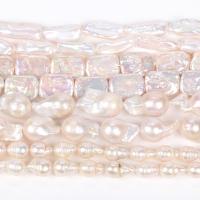 Baroque Cultured Freshwater Pearl Beads, DIY, white Approx 38 cm 