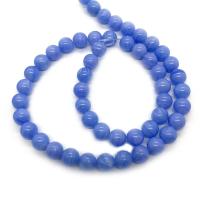 Marble Beads, Dyed Marble, Round, DIY Approx 14.96 Inch 