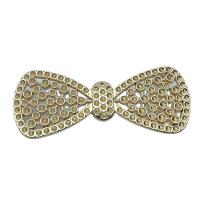 Zinc Alloy Leather Band Clasp, Bowknot 