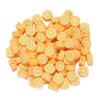 Obst Polymer Clay Perlen, Polymer Ton, Einbrennlack, DIY & verschiedene Stile für Wahl, keine, 7-10mm, 100PCs/Tasche, verkauft von Tasche