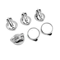 Stainless Steel Clip On Earring Finding, 304 Stainless Steel, machine polished, DIY original color 