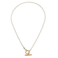Stainless Steel Chain Necklace, 304 Stainless Steel, Vacuum Plating, fashion jewelry & Unisex Approx 17.72 Inch, Approx 13.78 Inch 