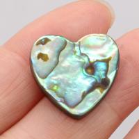 Abalone Shell Beads, Heart, natural, DIY, 12mm 