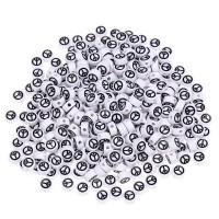 Schmelz Acryl Perlen, poliert, DIY & Emaille, gemischte Farben, 4x7mm, 100PCs/Tasche, verkauft von Tasche