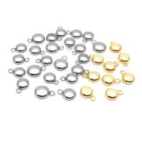 304 Stainless Steel Positioning Bead, Galvanic plating, fashion jewelry & DIY & Unisex 