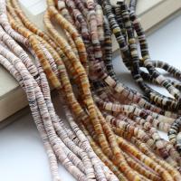 Perles en coquille naturel, DIY, plus de couleurs à choisir, 5-6mm Environ 90 cm, Vendu par brin
