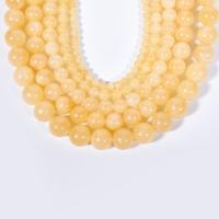 Pale Brown Jade Beads, polished, DIY Approx 15.16 Inch 