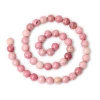 Rhodonit Perlen, poliert, DIY & verschiedene Größen vorhanden, Länge:ca. 15.16 ZollInch, verkauft von Strang